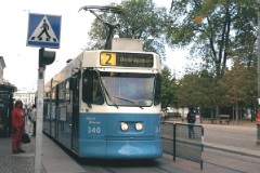 Tram class M31, Gothenburg, 2. September 2003